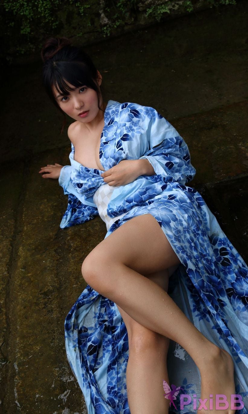 Japanese Idol Mizuki Hoshina Digital only weekly play PHOTO BOOK wet Become an adult PixiBB (20)